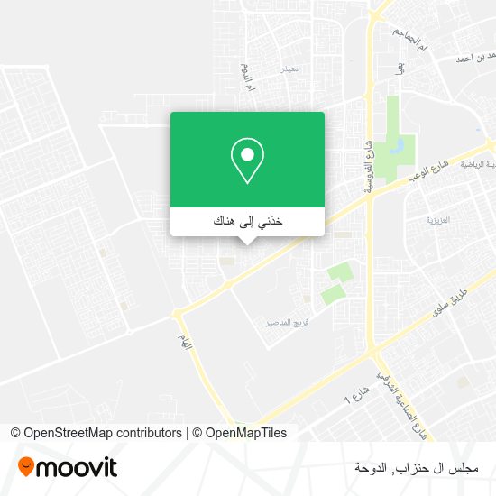 خريطة مجلس ال حنزاب