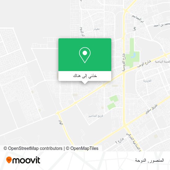 خريطة المنصور