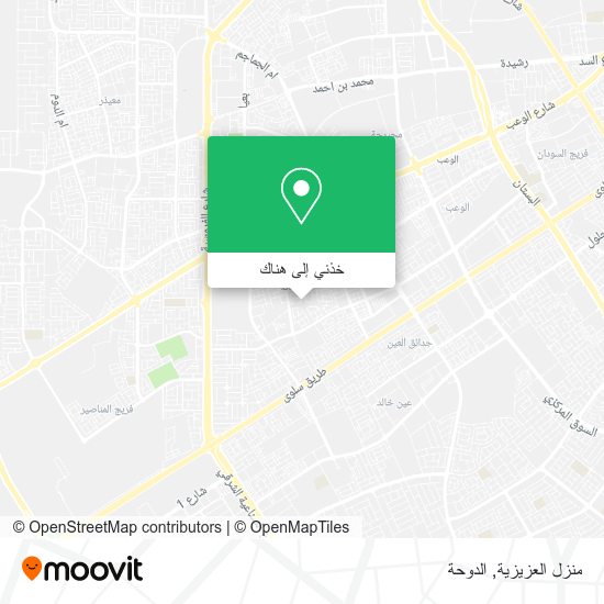 خريطة منزل العزيزية