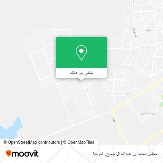 خريطة مجلس محمد بن عبدالله ال جميح