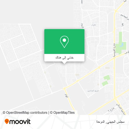 خريطة مجلس الجهني