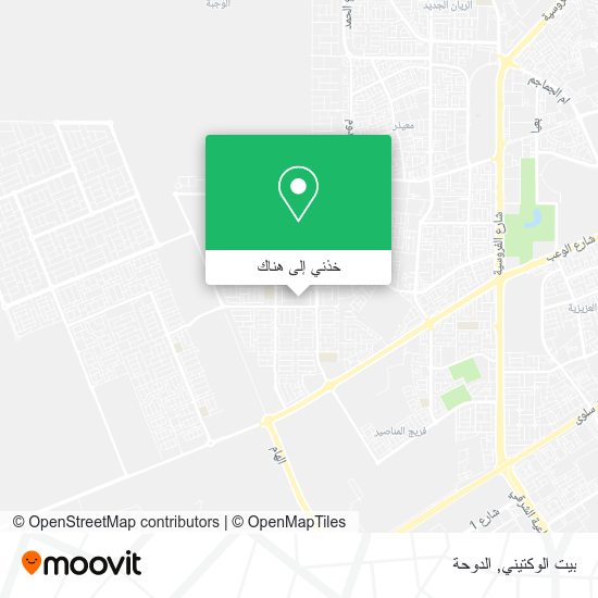 خريطة بيت الوكتيني