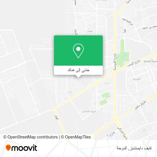 خريطة فايف دايمنشنز