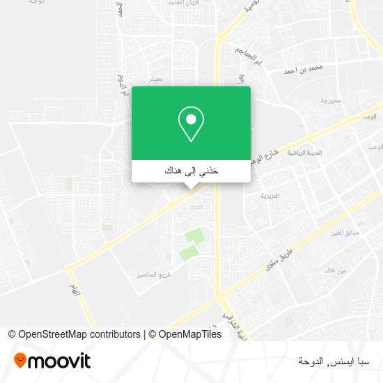خريطة سبا ايسنس