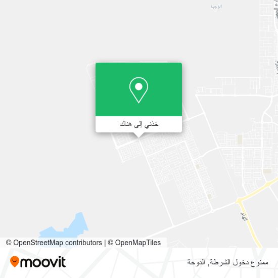 خريطة ممنوع دخول الشرطة