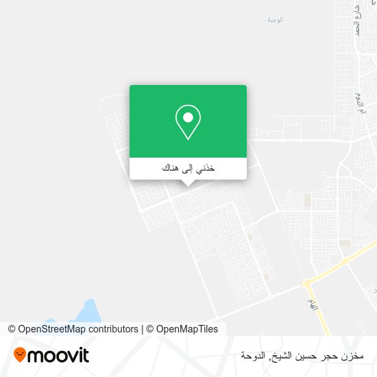 خريطة مخزن حجر حسين الشيخ