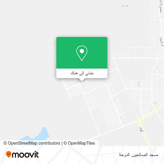 خريطة مسجد الصالحين