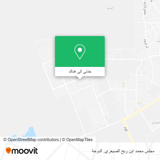 خريطة مجلس محمد ابن ربح الصيعري