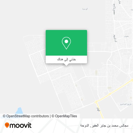 خريطة مجالس محمد بن جابر العفير