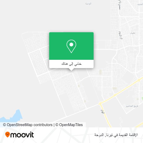 خريطة الإقامة القديمة في تيرنا