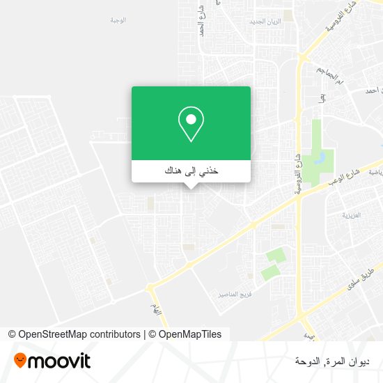 خريطة ديوان المرة