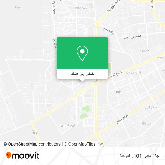خريطة جا1 مبنى 101