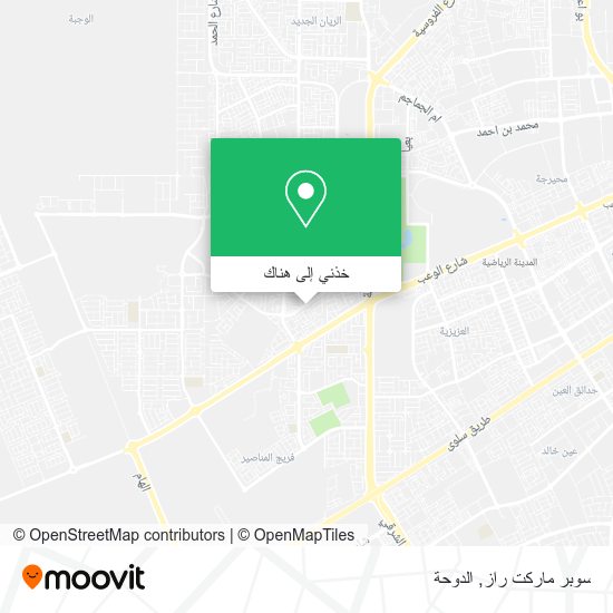 خريطة سوبر ماركت راز