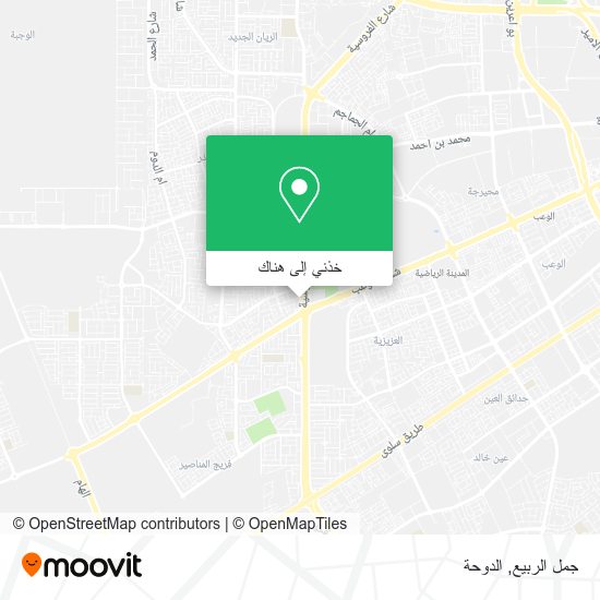 خريطة جمل الربيع