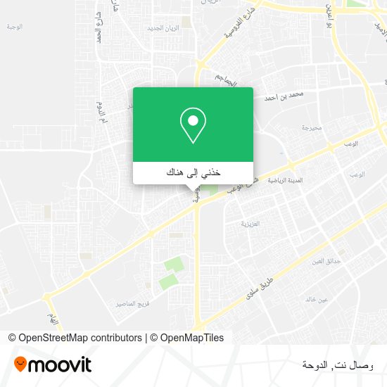 خريطة وصال نت