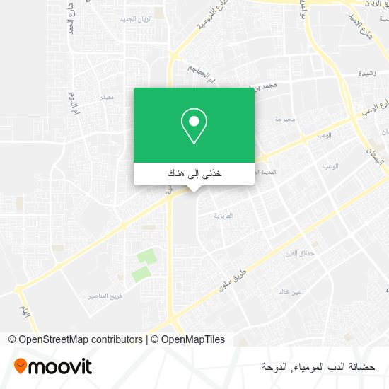 خريطة حضانة الدب المومياء