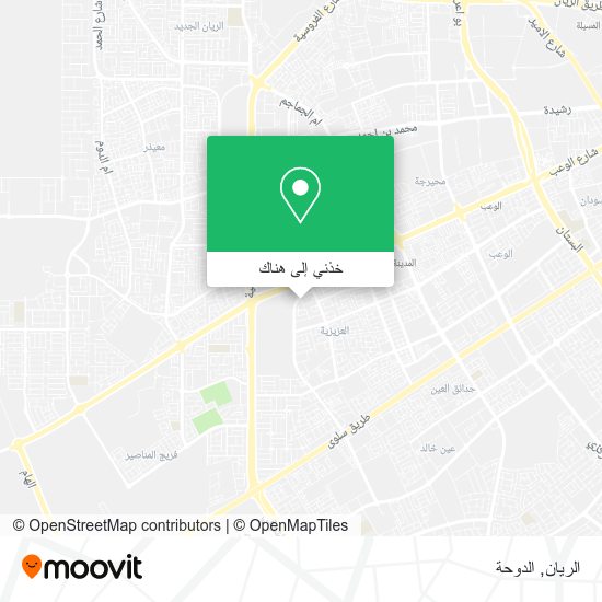خريطة الريان
