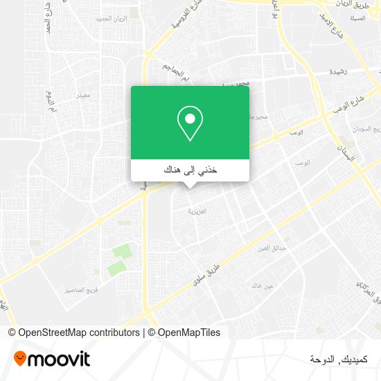 خريطة كميديك