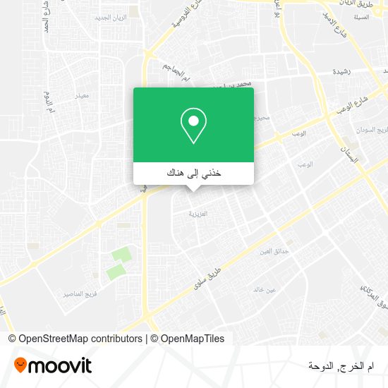 خريطة ام الخرج