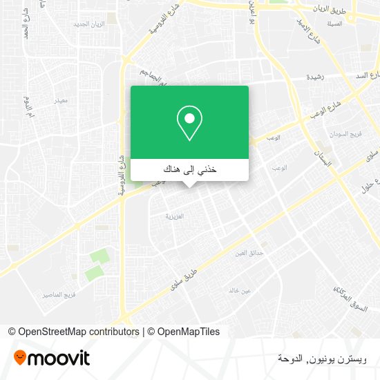 خريطة ويسترن يونيون