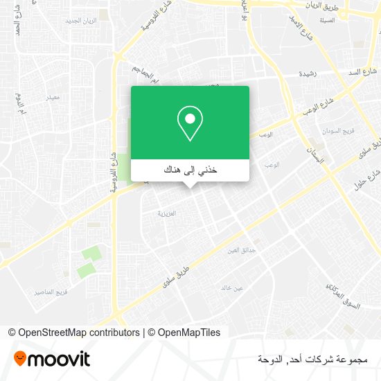 خريطة مجموعة شركات أحد