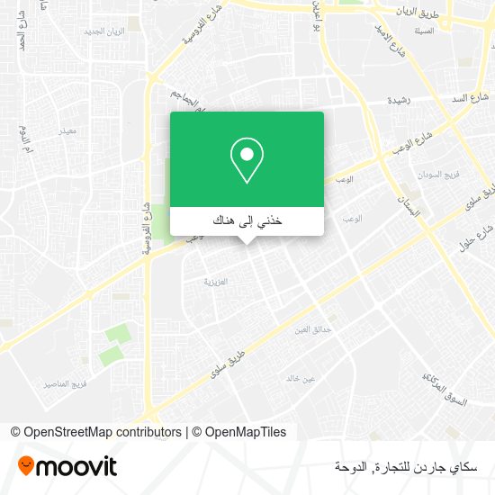 خريطة سكاي جاردن للتجارة