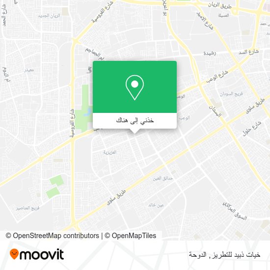 خريطة خيات ذبيد للتطريز