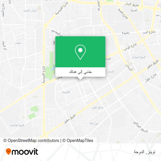 خريطة توينز