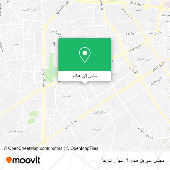 خريطة مجلس علي بن هادي ال سهل