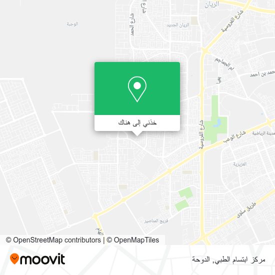 خريطة مركز ابتسام الطبي
