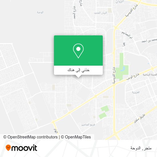 خريطة متجر