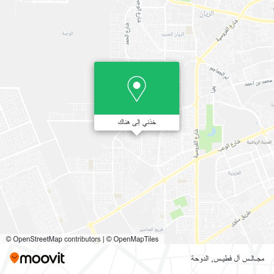 خريطة مجـالـس آل فطيـس