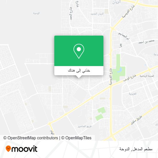 خريطة مطعم المدهل