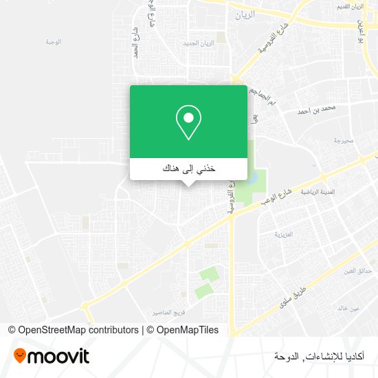خريطة أكاديا للإنشاءات