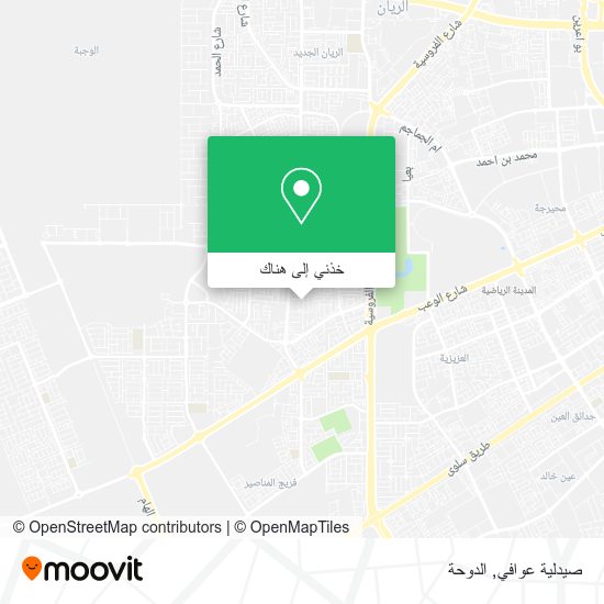 خريطة صيدلية عوافي