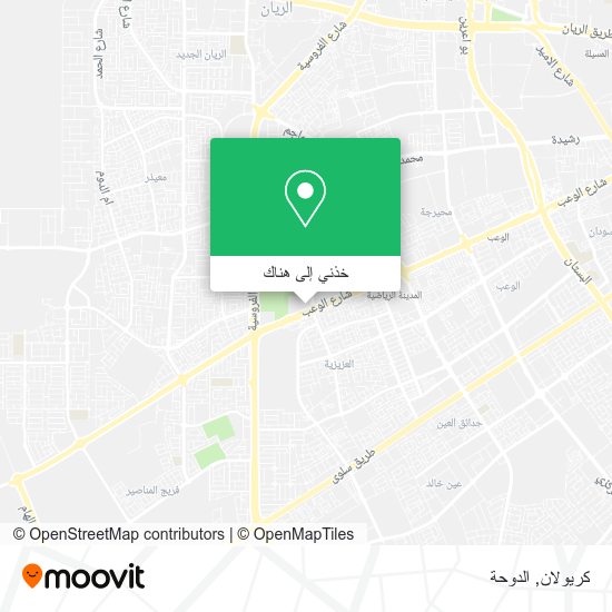 خريطة كريولان