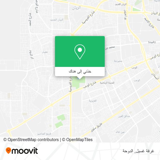 خريطة غرفة غسيل