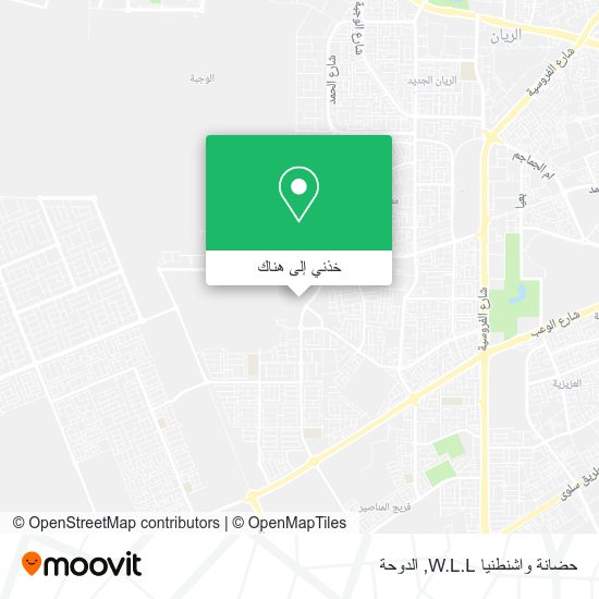 خريطة حضانة واشنطنيا W.L.L