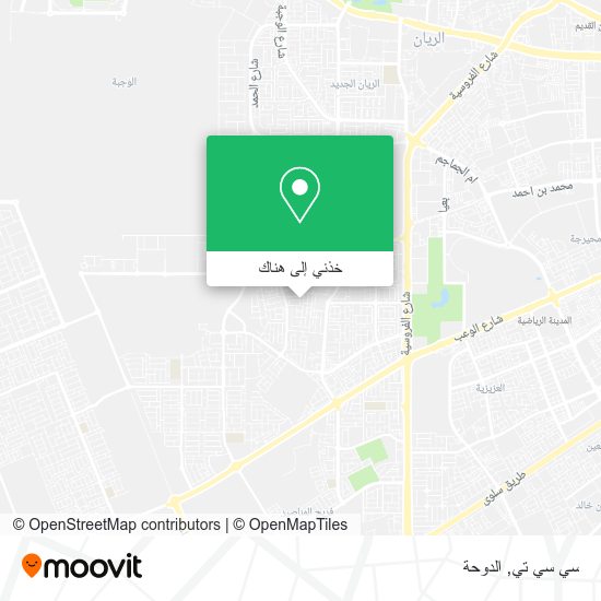 خريطة سي سي تي