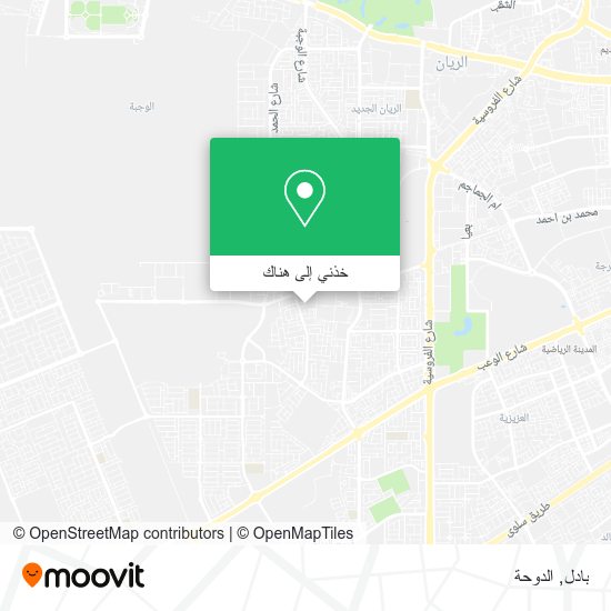 خريطة بادل