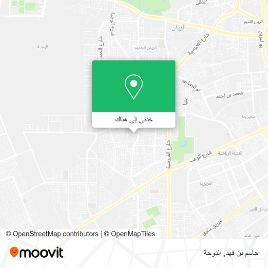 خريطة جاسم بن فهد