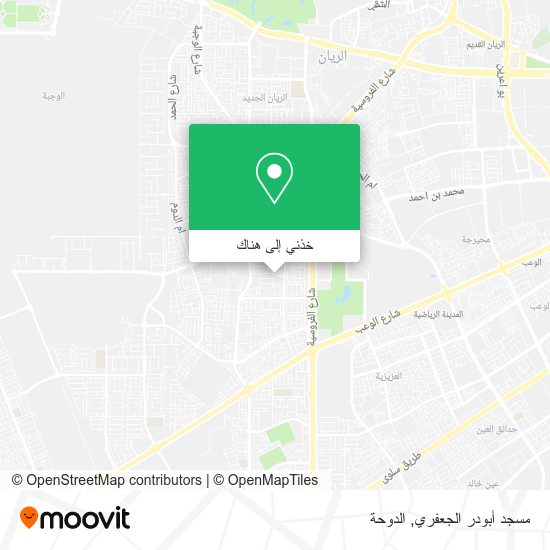 خريطة مسجد أبودر الجعفري