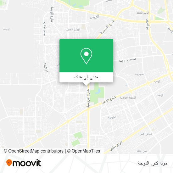 خريطة مودا كار
