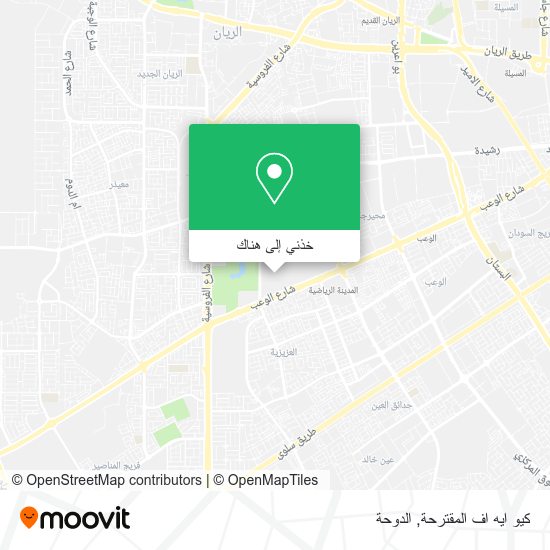 خريطة كيو ايه اف المقترحة