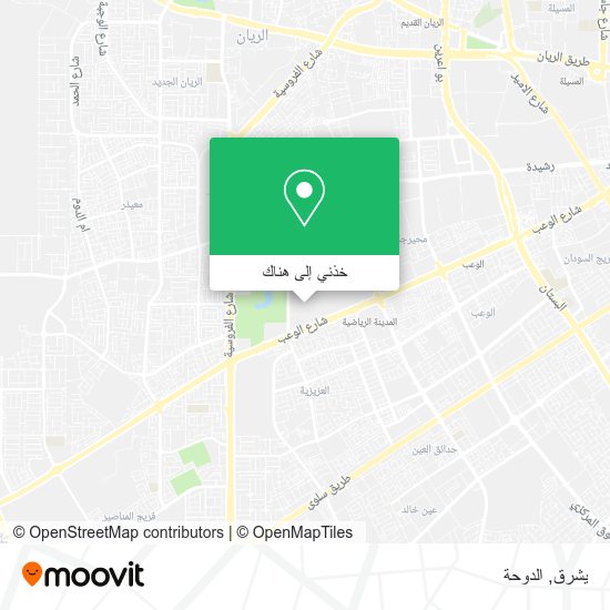 خريطة يشرق