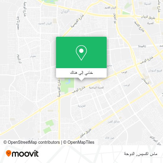 خريطة ماس اكسيس