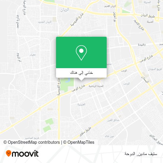 خريطة ستيف مادين