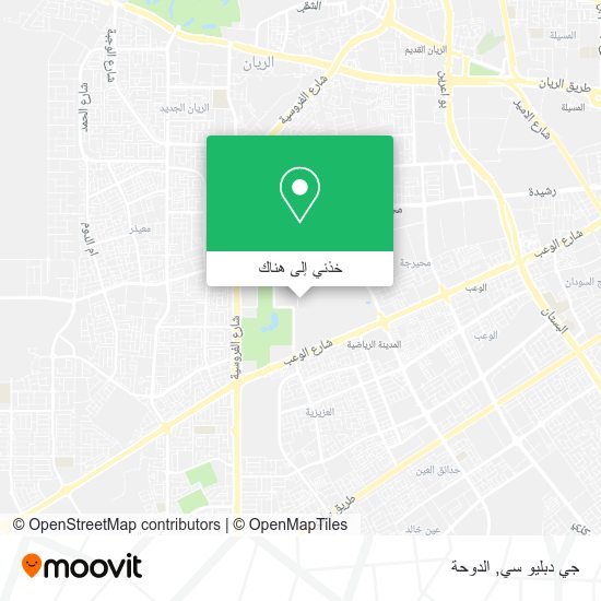 خريطة جي دبليو سي
