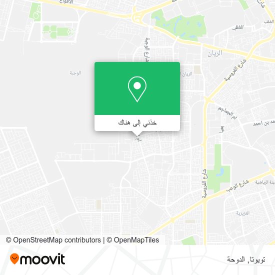 خريطة تويوتا
