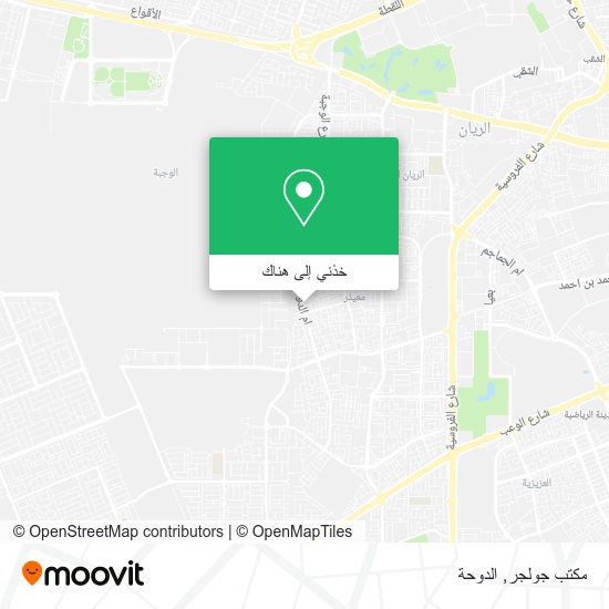 خريطة مكتب جولجر